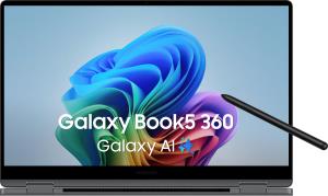 Galaxy Book5 360 - 15.6in - Core Ultra 7 - 16GB Ram - 512GB SSD - Intel Arc Graphics - Win11 Home - Azerty Belgian