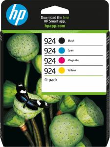 Ink Cartridge - No 924 - CMYK - 4 Pack