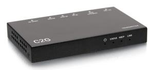 HDMI Ultra-Slim HDBaseT + RS232 and IR over Cat Extender Box Transmitter - 4K 60Hz