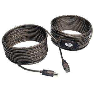 TRIPP LITE USB 2.0 Hi-Speed A/B Active Repeater Cable (M/M) 36 ft 10.9m